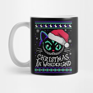 Christmas in wonderland ugly christmas sweater Mug